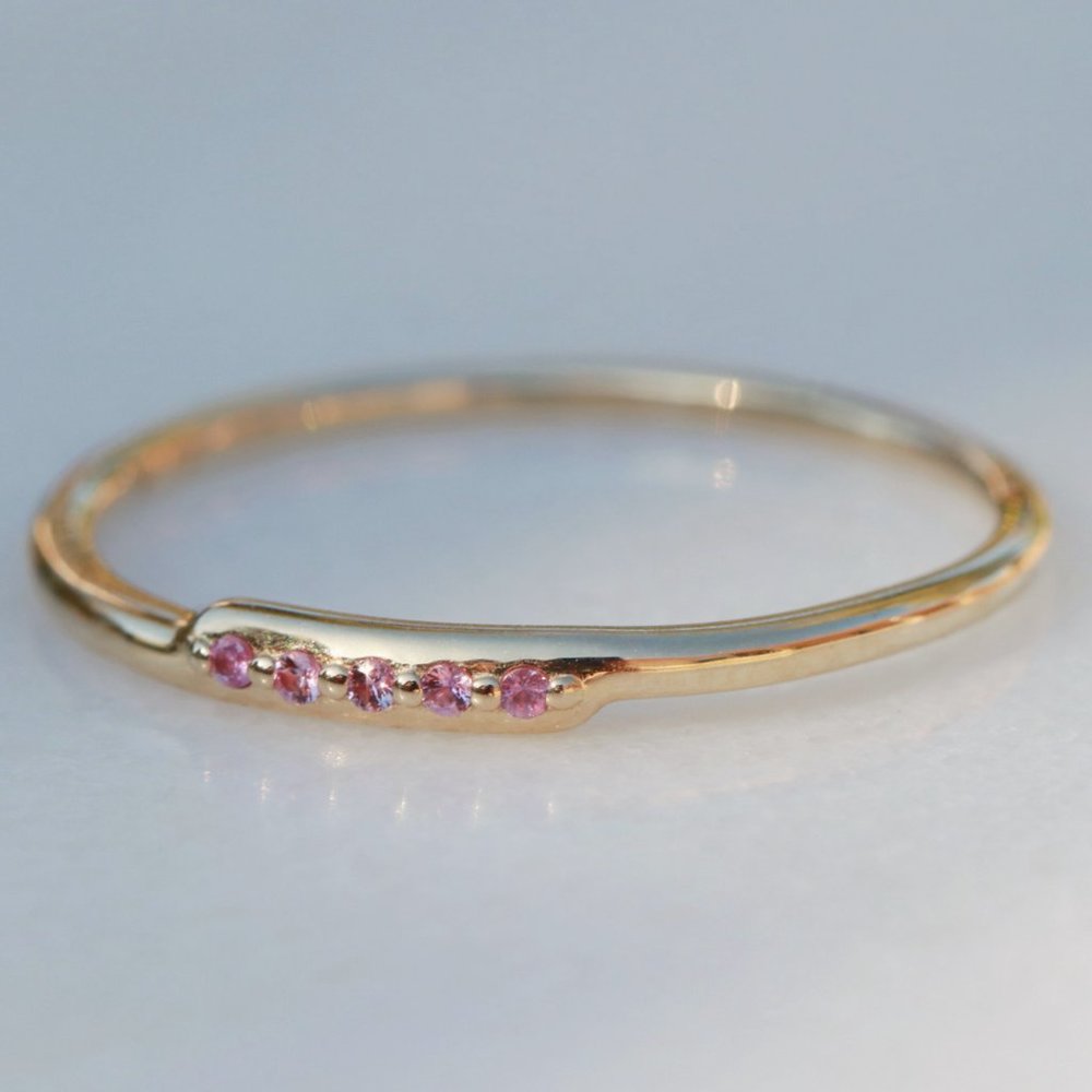 Pink Sapphire Ring